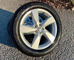 5x100 R17 skoda vw zimná sada 205/55 R17 - 2