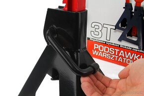 Nastaviteľná podpera pod karosériu 3t (1 pár) s poistkou MAR - 2