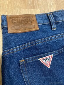 Panske rifle custom guess jeans extra long - 2