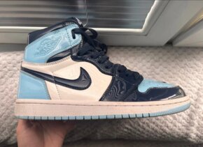 Air jordan 1 UNC Patent - 2