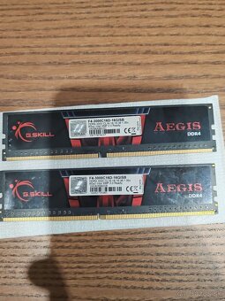 Predám DDR4 16GB (2x8GB) 3000MHz  GSkill Aegis - 2