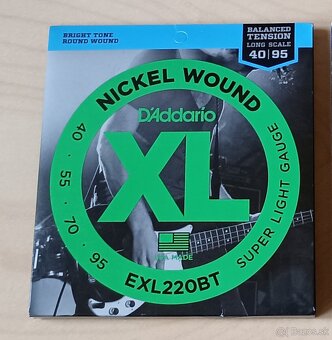 D'Addario EXL220BT Struny pre basgitaru - 2