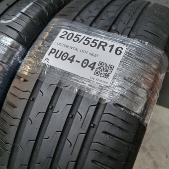 Letné pneumatiky 205/55 R16 CONTINENTAL DOT4820 - 2