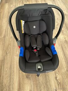 Autosedačka El Camino newborn + me 1043 royal black - 2