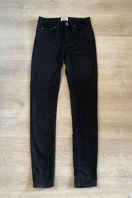 Acne Studios luxusné čierne skinny rifle S - 2