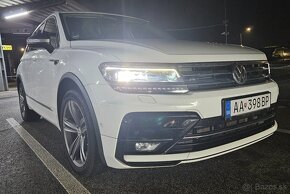 VW Tiguan Allspace R-line 4x4 2019 140kW Webasto, Matrix,VAM - 2