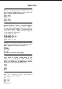 SCIO Matematika 18-testov MAT - 2