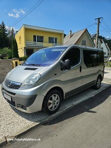 Opel Vivaro Passenger 2.0 84KW 9 miest klíma ťažné - 2