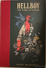 ✅Hellboy The First 20 years / podpisany Mike Mignola - 2