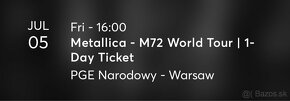 Matallica Varšava 5.7.2024 - 2