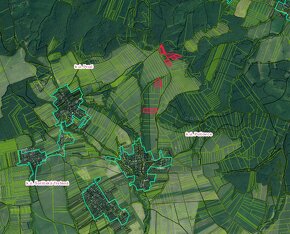 Pušovce – 16.000 m2 ORNÁ PÔDA a LES pri Prešove - Na predaj - 2