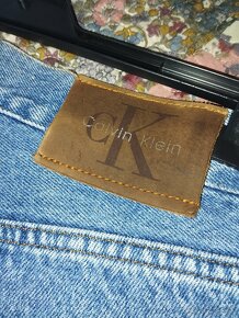 Calvin Klein riflova sukňa - 2