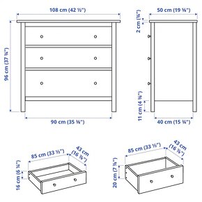 Hemnes komoda - 2