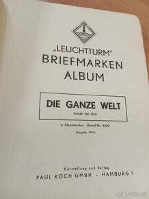 Album na známky z roku 1959 - 180 listov - 2