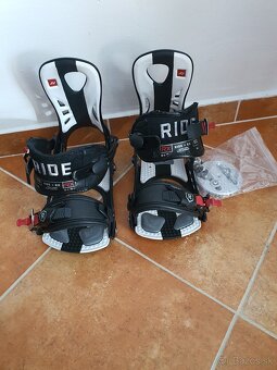 Predám snowboard viazanie Ride RX medium - 2