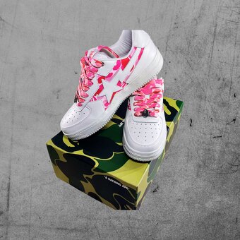 A Bathing Ape Bape Sta Icon ABC Camo "Pink" - 2