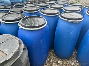 Plastové sudy - 30L, 55L, 60L, 120L, 220L - 2