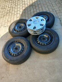 Zimne pneumatiky 195/65R15 plus disky - 2