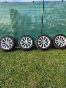 5x112 r17 ALU disky VW Letne+Zimne pneu - 2