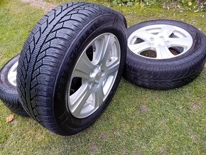 16" ALU 5x 114,3 /KIA,HYUNDAI,../ + zimné 205/60 r16 cez 7mm - 2