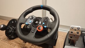 Volant Logitech G29 + radiaca páka Force Shifter - 2