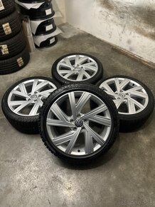 Zimná sada 5x112 R18 , 225/40/18 VW Bergamo - Golf VIII. - 2