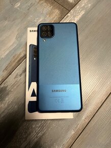 Prodám Samsung A12 modrý top stav - 2