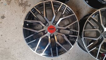 R18 5x112 mm ALU disky čierno-leštené MAM - 2