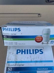 Predám lanco náhradné trubice a štartéry Philips - 2