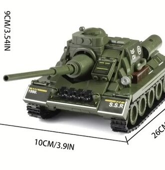 TANK SU 100-552 ks stavebnica - 2