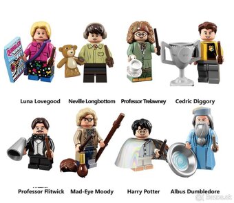 Rôzne figúrky Harry Potter (8ks) typ lego - nove - 2