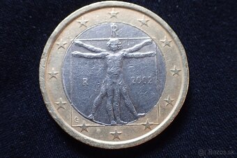 Italian Da vinci 1€ euro coin 2002 Rare, Talianska 1€ Euro - 2