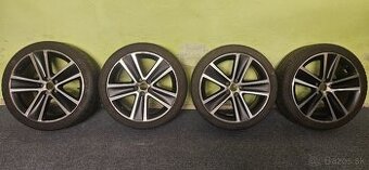 Alu. VW 5x100 R17+pneu Dunlop 215/40 R17 letné - 2