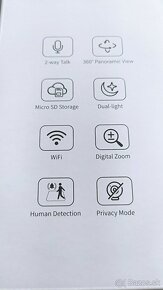 Predam WIFI kameru Tiandy TC-H332N pre externe sniman - 2