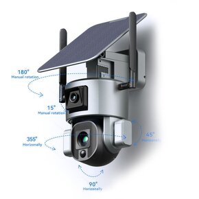 PTZ 4G IP kamera Secutek SHT-SPB5-4G - 2