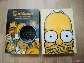 DVD Simpsonovci,zberatelska edicia, serie 2, 4, 6, 8 - 2