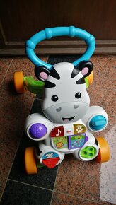 Fisher-Price choditko zebra - 2