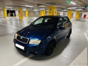 Skoda Fabia 1.4tdi 59kw, r.v.:2006, klima,tempomat - 2