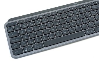 Logitech MX Keys SK/CZ, čierna – Bluetooth 3v1 klávesnica - 2