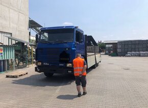 Sklapac , hydraulicka ruka , scania r113 - 2