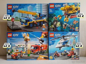 Nové zapečatené sety LEGO City - 2