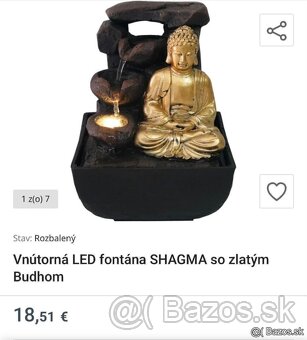 Fontánka Buddha - 2