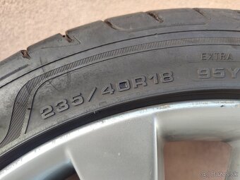 Predám 2ks letné pneumatiky Goodyear 235/40 r18 - 2