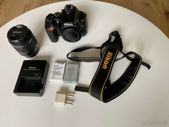 Nikon D5600 + 18-140mm VR + 2x batéria + nabíjačka – TOP sta - 2