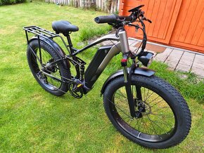 Výkonný ebike Burchda 1000W,18Ah,45km/h,100km,33kg,nový - 2