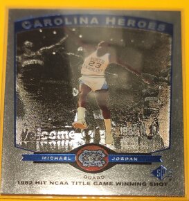 Michael Jordan UD SP Carolina heroes - 2