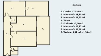 Kancelárske priestory/ambulancia 99,93 m² - 2