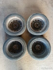 Plechové disky R15 + zimné pneu Matador - 2