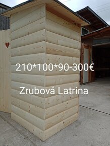 Latrina suché wc kurín psia búda - 2