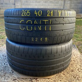 265/40 r21 letné 105Y Continental - 2